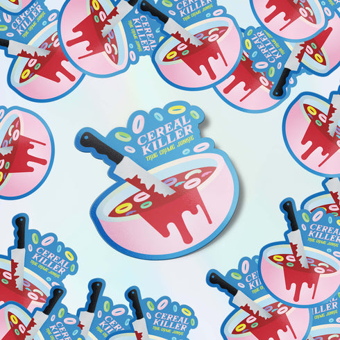 Cereal Killer Vinyl Sticker