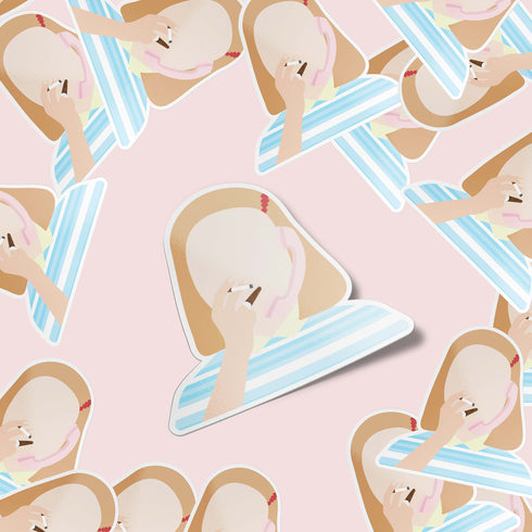 Margot Vinyl Sticker