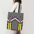 Hypnotic Color Block Tote
