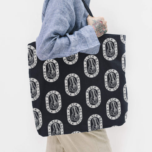 Black Soul Goth Tote Bag
