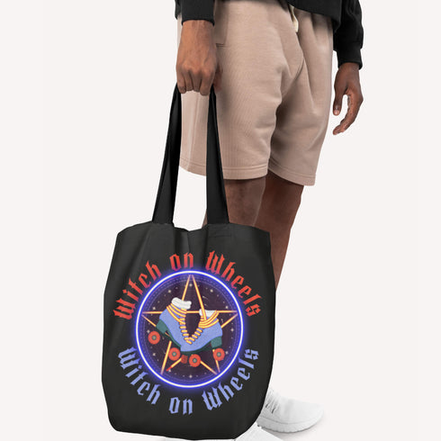 Witches on Wheels Roller Skate Tote Bag