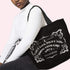 Ouija Board Goth Girl Unisex Canvas Tote Bag