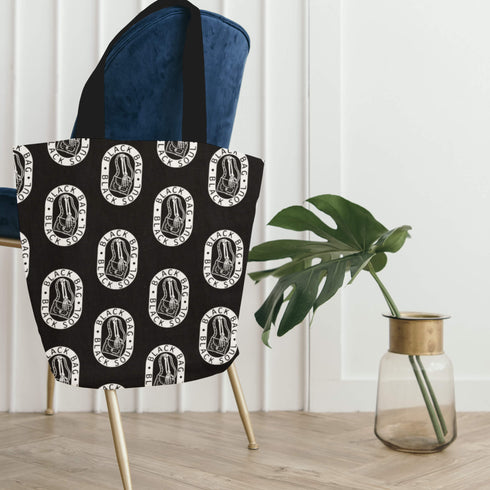 Black Soul Goth Tote Bag