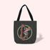 Green Roller Derby Skater Tote Bag