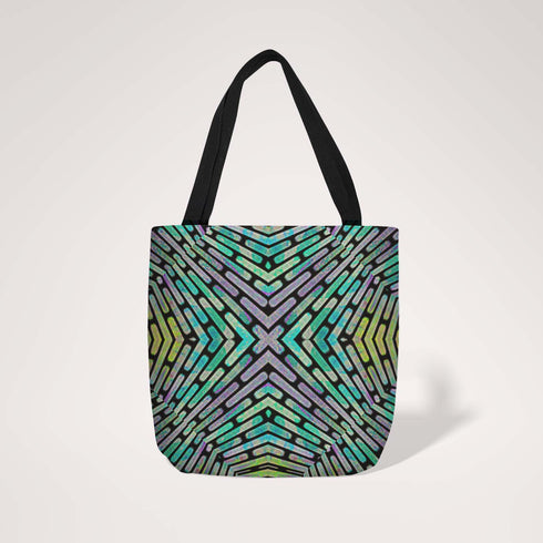 Neon Criss Cross Tote