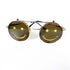 Yellow Smiley Flip Round Sunglasses