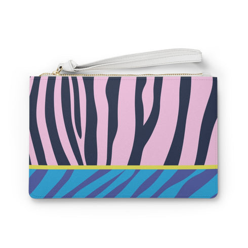 Zebra Animal Print Clutch Purse