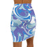 Blue Marble Women's Mini Skirt