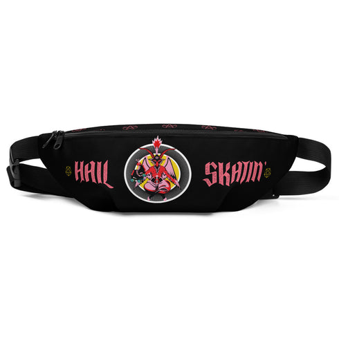 Baphomet Hail Skatin' Roller Skate Fanny Pack
