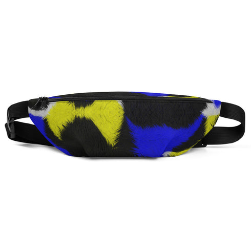 Spotted Black and Blue Fanny