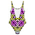 Neon Scoop One-Piece Swimsuit