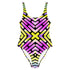 Neon Scoop One-Piece Swimsuit