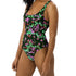 Matrix One-Piece Swim Suit in Pink and Green