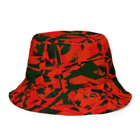 Fragmented Grunge Bucket Hat