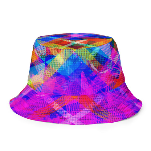 Double-Faced Tartan Bucket Hat