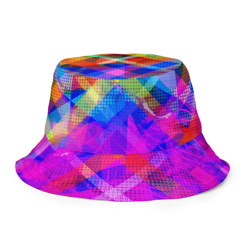 Double-Faced Tartan Bucket Hat