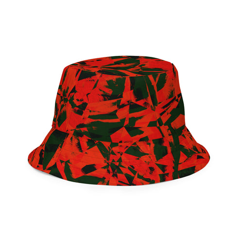 Fragmented Grunge Bucket Hat