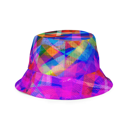 Double-Faced Tartan Bucket Hat