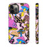 Magic Mushrooms and Frogs Phone Case in Pastel