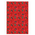 Red Roller Skate Christmas Wrapping Paper