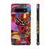 Magic Mushrooms and Frogs Phone Case in Red