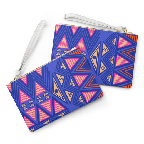 Tribal Print Clutch Purse