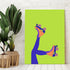 Skates Up Wall Art Print - Green