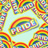 Rainbow PRIDE LBGT Premium Vinyl Sticker, Gay Pride, Die-Cut Laptop Decal