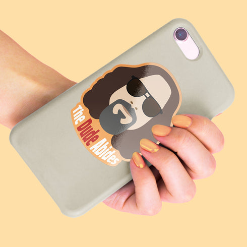 The Dude Premium Vinyl Sticker, The Big Leboswki-Inspired Hydroflask Sticker, Laptop Decal