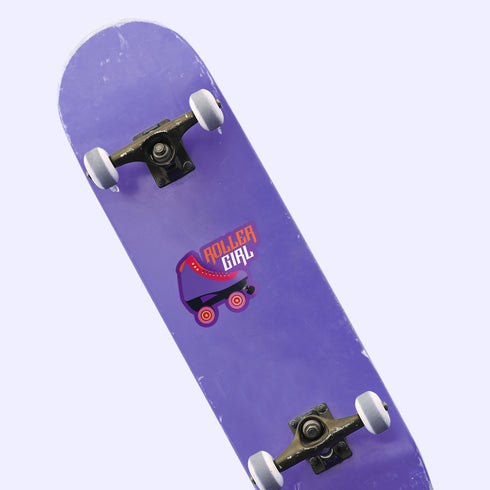 Roller Girl Premium Vinyl Sticker, Roller Skating Hydroflask Sticker, Laptop Decal