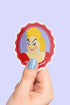 Divine Drag Queen Premium Vinyl Sticker, John Waters Cult Movie, Die-Cut Laptop Decal