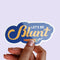 Let's Be Blunt Premium Vinyl Sticker, Stoner Stickers, Glossy Laptop Decal