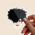 1980s Goth Premium Vinyl Sticker, Robert Smith, Glossy Laptop Decal