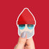 Steve Zissou Premium Vinyl Sticker, The Life Aquatic Wes Anderson-Inspired Laptop Decal