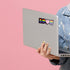 Rainbow LOVE LBGT Premium Vinyl Sticker, Gay Pride, Die-Cut Laptop Decal