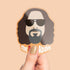 The Dude Premium Vinyl Sticker, The Big Leboswki-Inspired Hydroflask Sticker, Laptop Decal