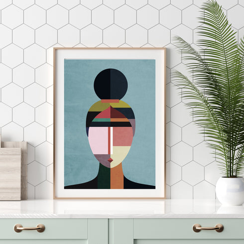 Portrait of a Woman Art Print