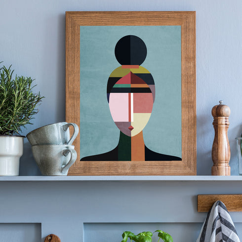 Portrait of a Woman Art Print