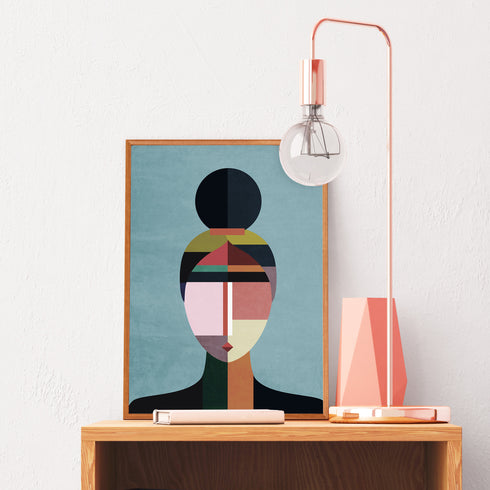 Portrait of a Woman Art Print