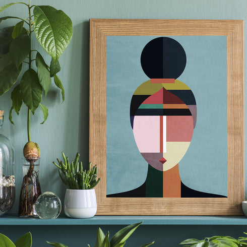 Portrait of a Woman Art Print