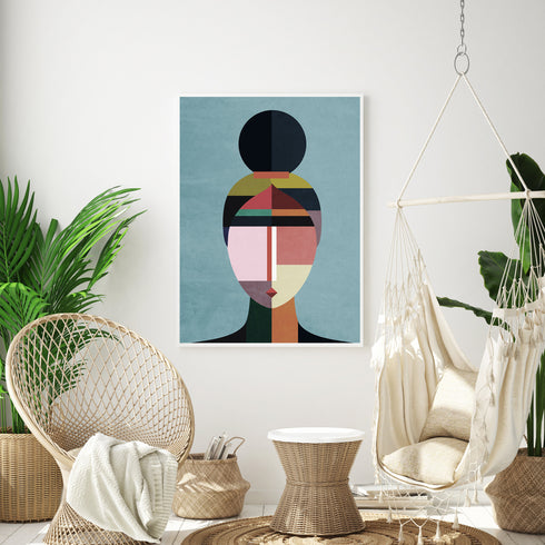 Portrait of a Woman Art Print