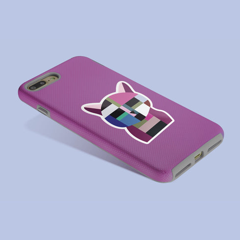 Abstract Cat Premium Vinyl Sticker, Water Bottle Sticker, Cat Lover Gift, Feline Laptop Decal