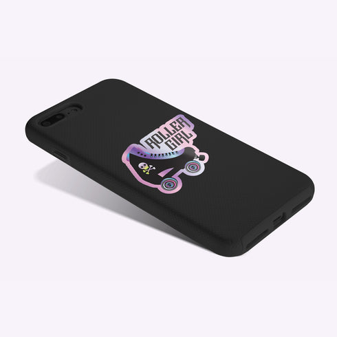 Skull Roller Skate Premium Vinyl Sticker, Roller Girl Hydroflask Sticker, Roller Skating Gifts, Roller Derby