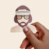 Richie Tenenbaum Premium Vinyl Sticker, The Royal Tenenbaums Wes Anderson-Inspired Laptop Decal, Movie Lover Gift