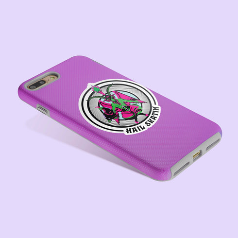 Hail Skatin' Roller Skate Vinyl Sticker, Pentagram Hydroflask Roller Derby Sticker, Roller Skating Accessories and Gifts