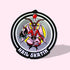 Baphomet Hail Skatin' Roller Skate Pin
