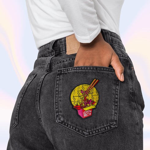 Eat the Rich Iron-On Patch