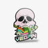 Vegan Skull Sticker