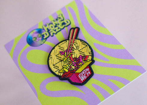 Eat the Rich Iron-On Patch