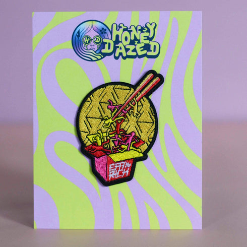 Eat the Rich Iron-On Patch